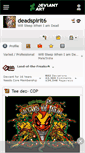 Mobile Screenshot of deadspirit6.deviantart.com