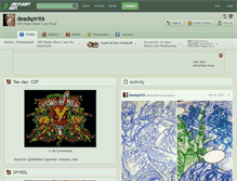 Tablet Screenshot of deadspirit6.deviantart.com
