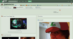 Desktop Screenshot of kingofanime-koa.deviantart.com
