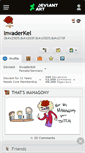 Mobile Screenshot of invaderkel.deviantart.com