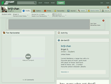 Tablet Screenshot of briji-chan.deviantart.com
