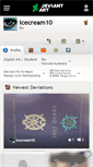Mobile Screenshot of icecream10.deviantart.com