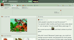 Desktop Screenshot of lobaferoz.deviantart.com