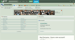 Desktop Screenshot of animeinflator.deviantart.com