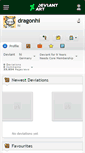 Mobile Screenshot of dragonhi.deviantart.com