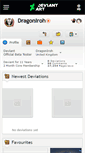 Mobile Screenshot of dragoniroh.deviantart.com