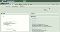 Desktop Screenshot of emilydriscoll.deviantart.com