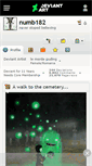 Mobile Screenshot of numb182.deviantart.com