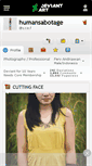 Mobile Screenshot of humansabotage.deviantart.com
