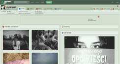 Desktop Screenshot of mydespair.deviantart.com