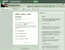 Tablet Screenshot of bill-kaulitz-klub.deviantart.com