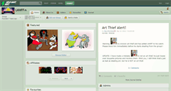 Desktop Screenshot of lkhff.deviantart.com