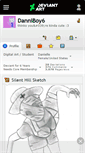 Mobile Screenshot of danniboy6.deviantart.com