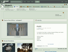 Tablet Screenshot of illitrate23.deviantart.com
