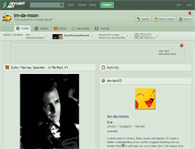 Tablet Screenshot of im-da-moon.deviantart.com