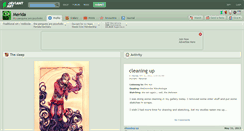 Desktop Screenshot of merida.deviantart.com