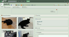 Desktop Screenshot of meadowelf.deviantart.com