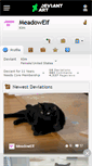 Mobile Screenshot of meadowelf.deviantart.com