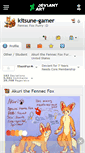 Mobile Screenshot of kitsune-gamer.deviantart.com