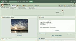 Desktop Screenshot of kenshifox.deviantart.com