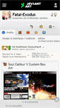 Mobile Screenshot of fatal-exodus.deviantart.com