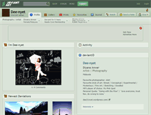 Tablet Screenshot of dee-nyet.deviantart.com