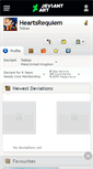 Mobile Screenshot of heartsrequiem.deviantart.com