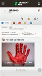 Mobile Screenshot of jakeroo.deviantart.com