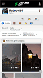 Mobile Screenshot of nadoo-666.deviantart.com