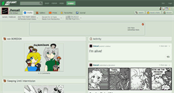 Desktop Screenshot of jhessail.deviantart.com