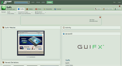 Desktop Screenshot of guifx.deviantart.com