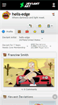 Mobile Screenshot of hells-edge.deviantart.com