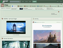 Tablet Screenshot of prasa.deviantart.com