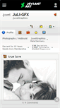 Mobile Screenshot of juli-gfx.deviantart.com
