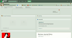 Desktop Screenshot of latexlover.deviantart.com