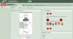 Desktop Screenshot of dattebaneyo.deviantart.com