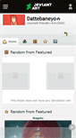Mobile Screenshot of dattebaneyo.deviantart.com