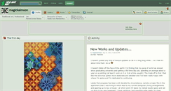 Desktop Screenshot of magickalmoon.deviantart.com