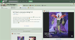 Desktop Screenshot of fairytalemages.deviantart.com