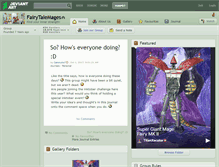 Tablet Screenshot of fairytalemages.deviantart.com