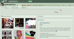 Desktop Screenshot of decodemyparamore.deviantart.com
