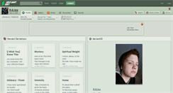 Desktop Screenshot of djlizz.deviantart.com