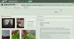 Desktop Screenshot of dragon-of-the-night.deviantart.com