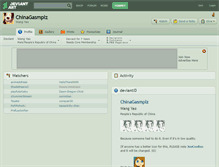 Tablet Screenshot of chinagasmplz.deviantart.com