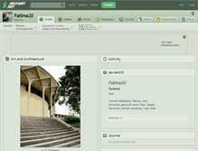 Tablet Screenshot of fatima20.deviantart.com