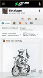 Mobile Screenshot of betalogan.deviantart.com