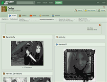 Tablet Screenshot of deilar.deviantart.com