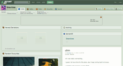 Desktop Screenshot of lime-tree.deviantart.com