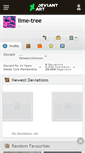 Mobile Screenshot of lime-tree.deviantart.com