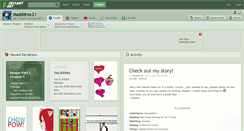 Desktop Screenshot of madddrox21.deviantart.com